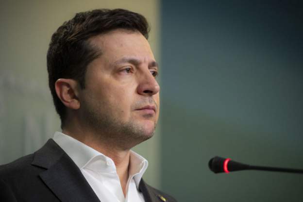 Ukrainian President Volodymyr Zelensky