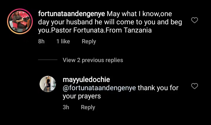 May Edochie Pastor