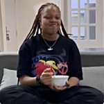 (Video) Charles Okocha tackles daughter for drinking garri…I’m so disappointed Charles Okocha Daughter