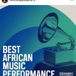 Grammy Organisers add Best African Music Performance, two others ahead of 66th edition GRAMMY AWARD