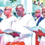 Shettima, Sanwo-Olu, Gowon, Abiodun, others bid FCMB boss farewell Sanwo Olu Shettima Gowon At Subomi Burial