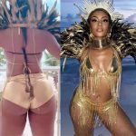 (Video) Actress Osas Ighodaro flaunts her assets at Barbados carnival Osas Actress