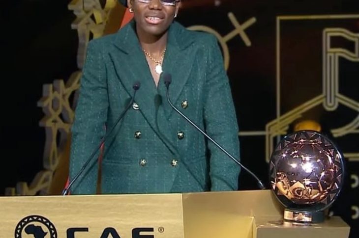 Asisat Oshoala Wins Women Player Of The Year