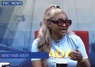 Mercy Aigbe On Tvc