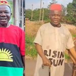 (Video) Chiwetalu Agu rocks jalabiya with 'Rising Sun' inscription Chiwetalu Agwu