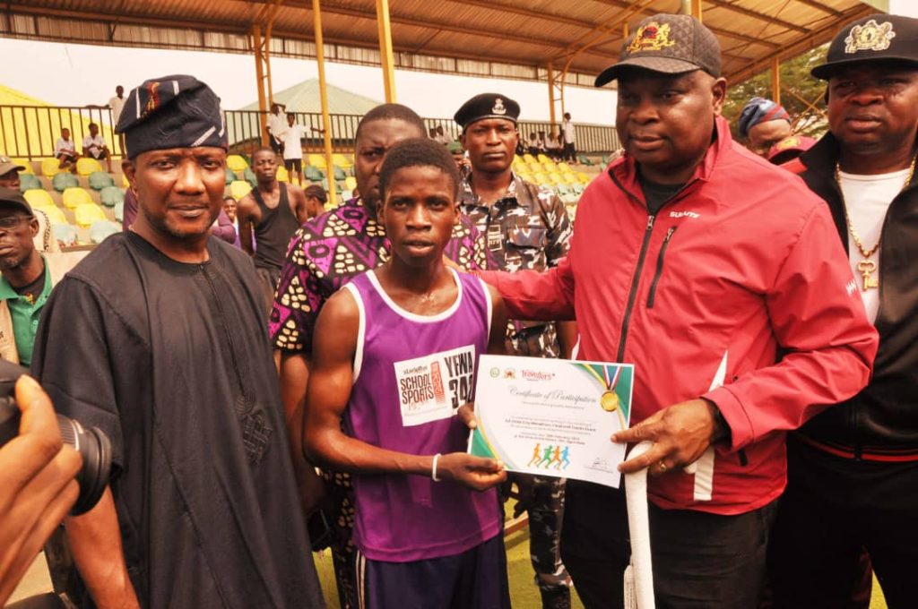 Winner Olotta 7th Marathon