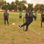 Oba Adeyemi Obalanlege, ACP Olusola Oladele, Odesanya O.T, others cheers Olota Marathon, Tournament opening ceremonies 8